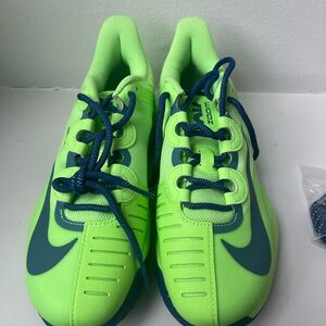 Naomi Osaka Nike Vibrant Green and Blue Athletic Sneakers